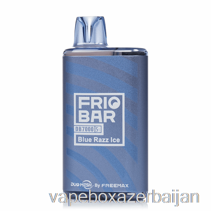 E-Juice Vape FreeMaX FRIOBAR DB7000 Disposable Blue Razz Ice